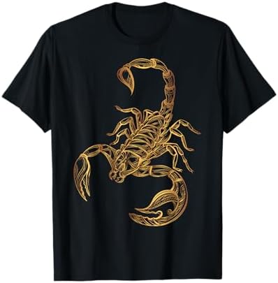 Amazon.com: Scorpion Vintage Design Distressed Scorpion Print T